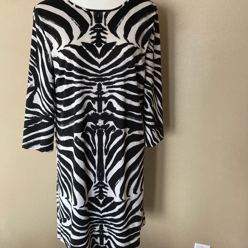 Zebra Print Dress